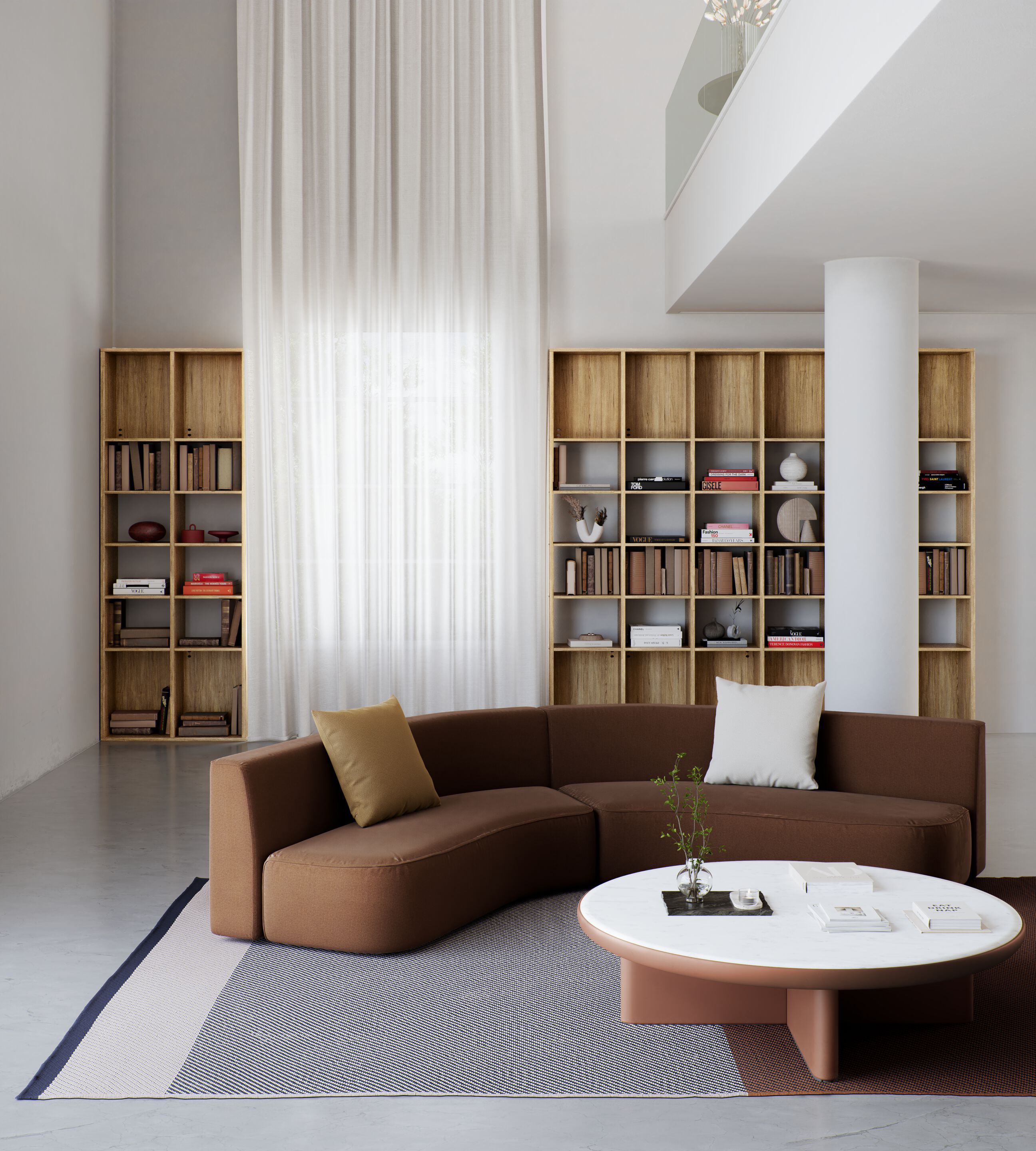 Модульный тканевый диван Kettal Диван O ARCH-00115416 - Вид №3