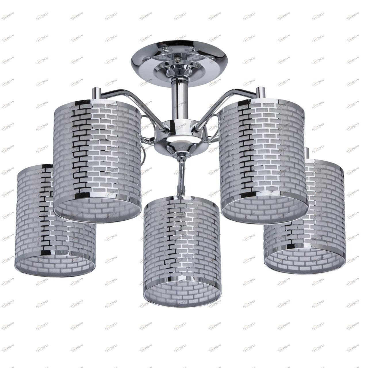 Потолочная люстра De Markt City Скарлет 333012505 DE MARKT СКАРЛЕТ 183249 Хром 