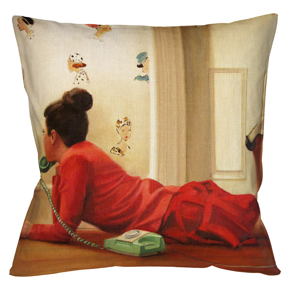 525839689 Арт-подушка «Болтовня» Object Desire 