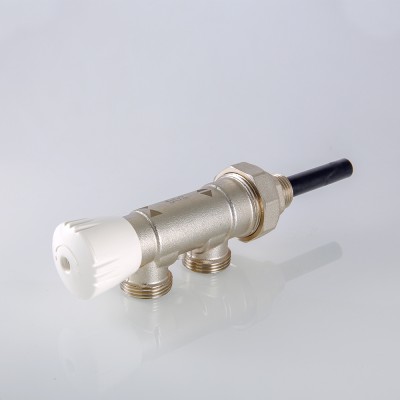 VT.025.N.E04100 Узел инжекторный для подключения радиатора Valtec 1/2" х 100 % х 3/4, "евроконус"  - Вид №7