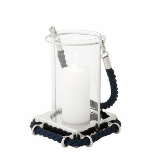 Подсвечник-фонарь стеклянный прозрачный Aurel Small от Eichholtz EICHHOLTZ EICHHOLTZ 060393 Прозрачный;синий