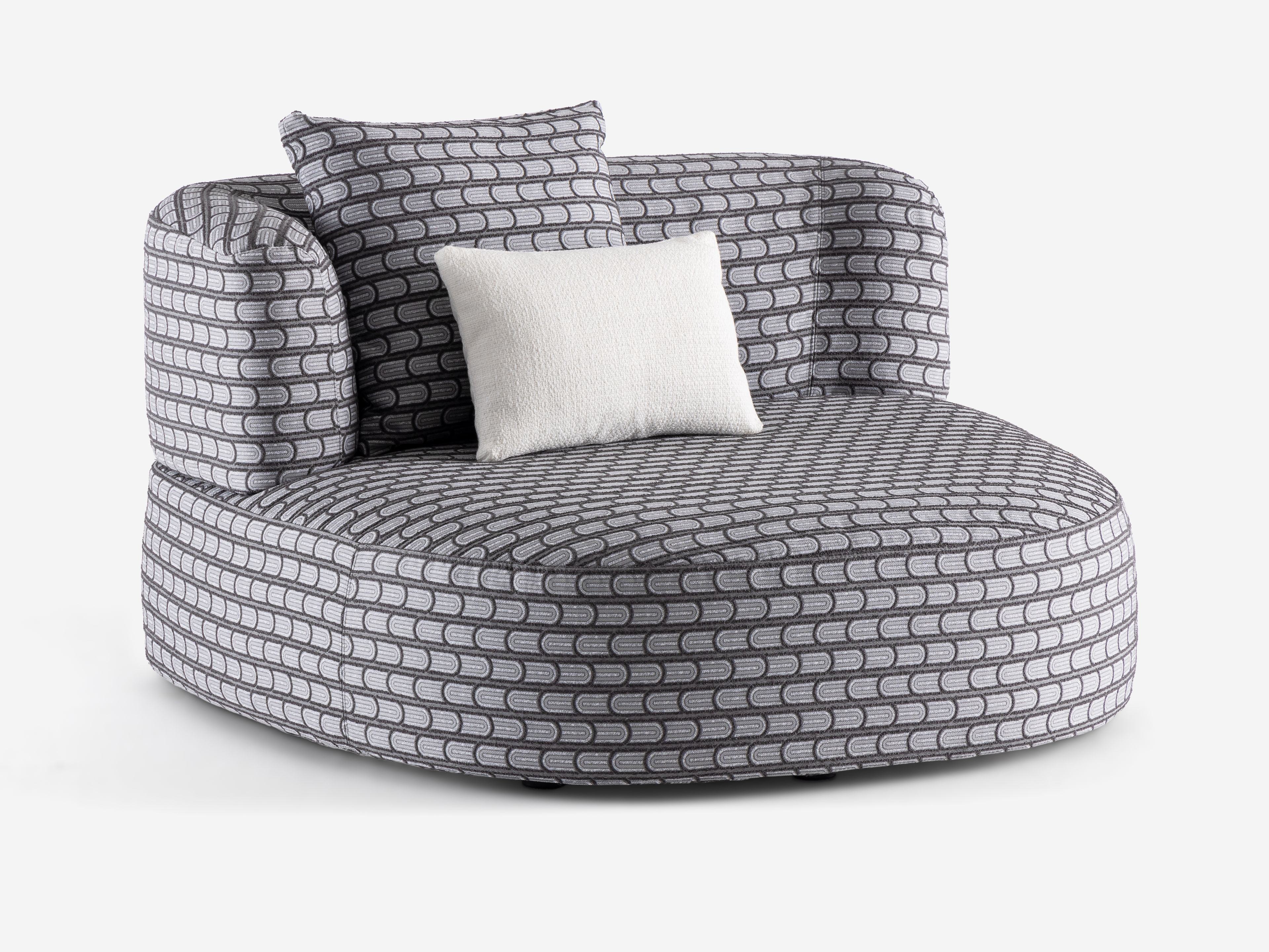 Тканевое кресло с подлокотниками Flou Pierre ARCH-00122997