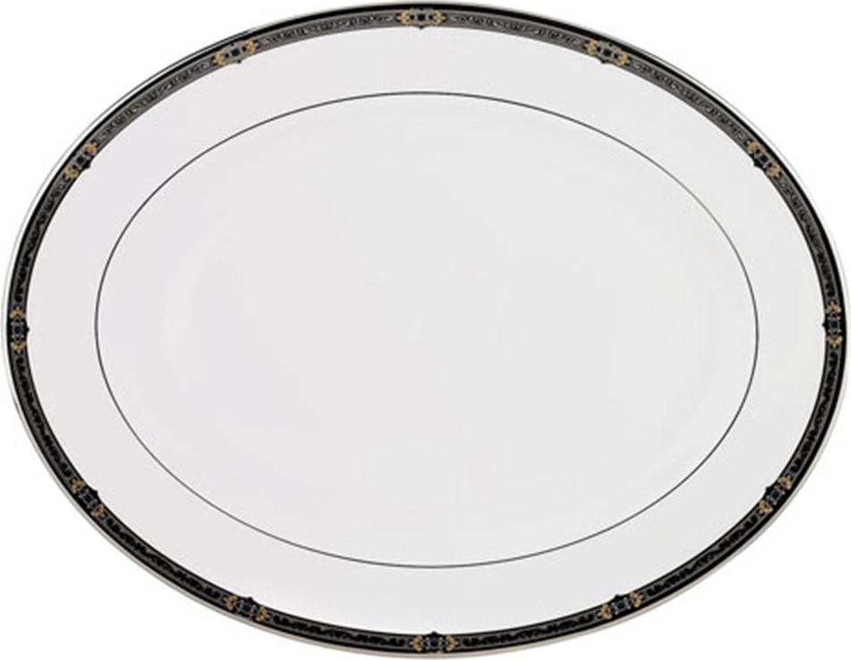 10538232 Lenox Блюдо овальное Lenox "Классические ценности" 40,5см Фарфор костяной 