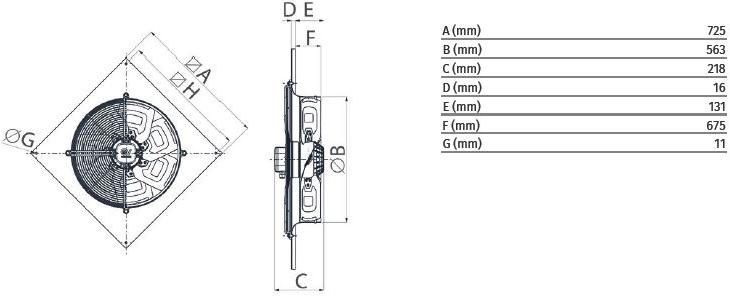 Vortice Спиральный аспиратор Vorticel a-e 42366 - Вид №4