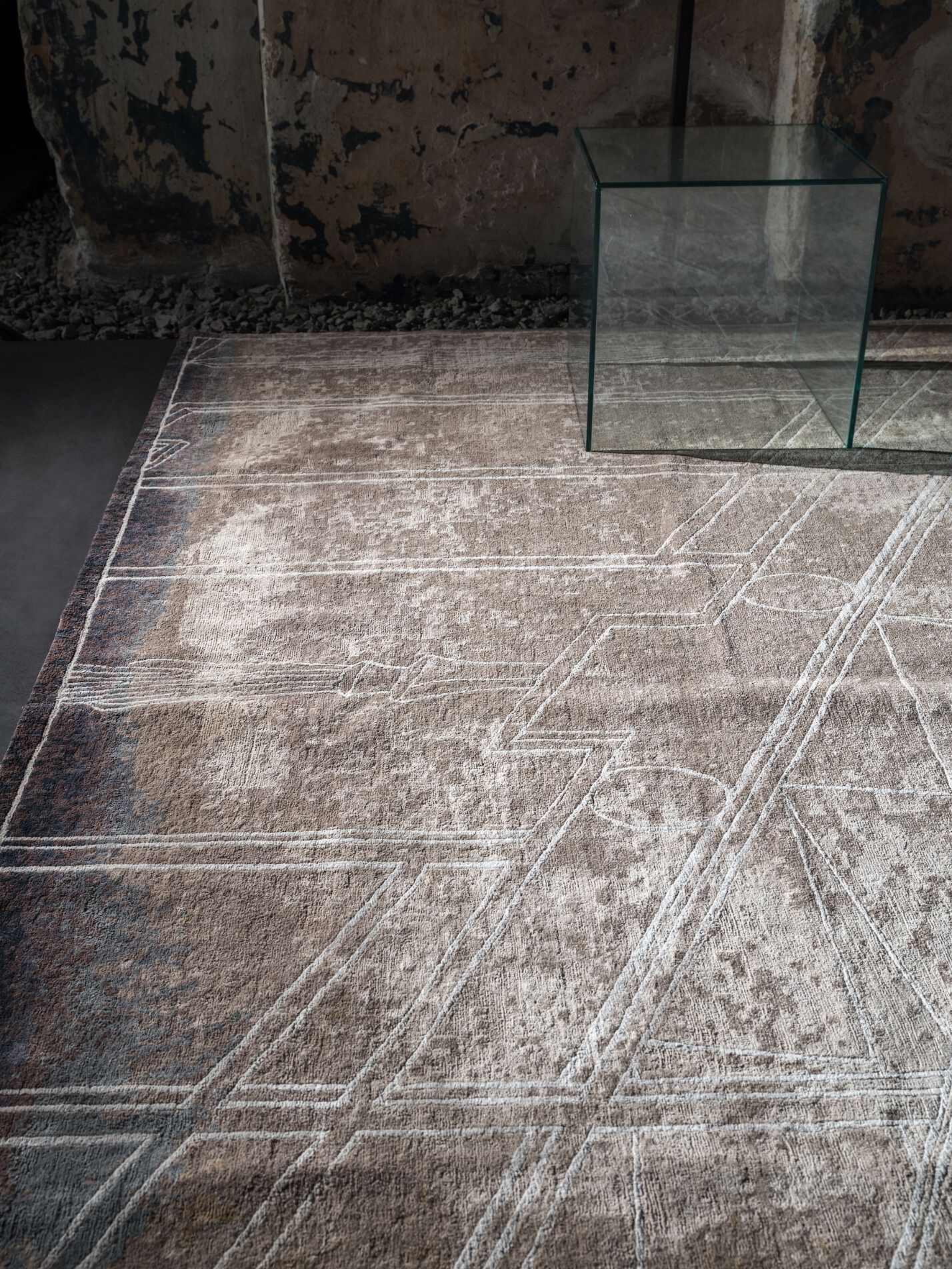 Прямоугольный ковер ручной работы Tapis Rouge La Scala ARCH-00063387 - Вид №2