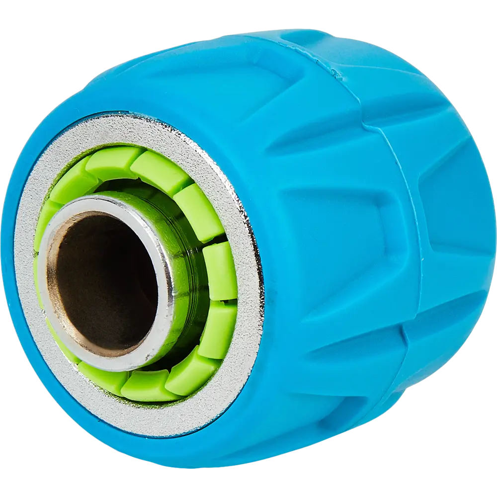 PALISAD - Алюминиевая ремонтная муфта для садовых шлангов 3/4" 89342203 STLM-1380159 - Вид №2