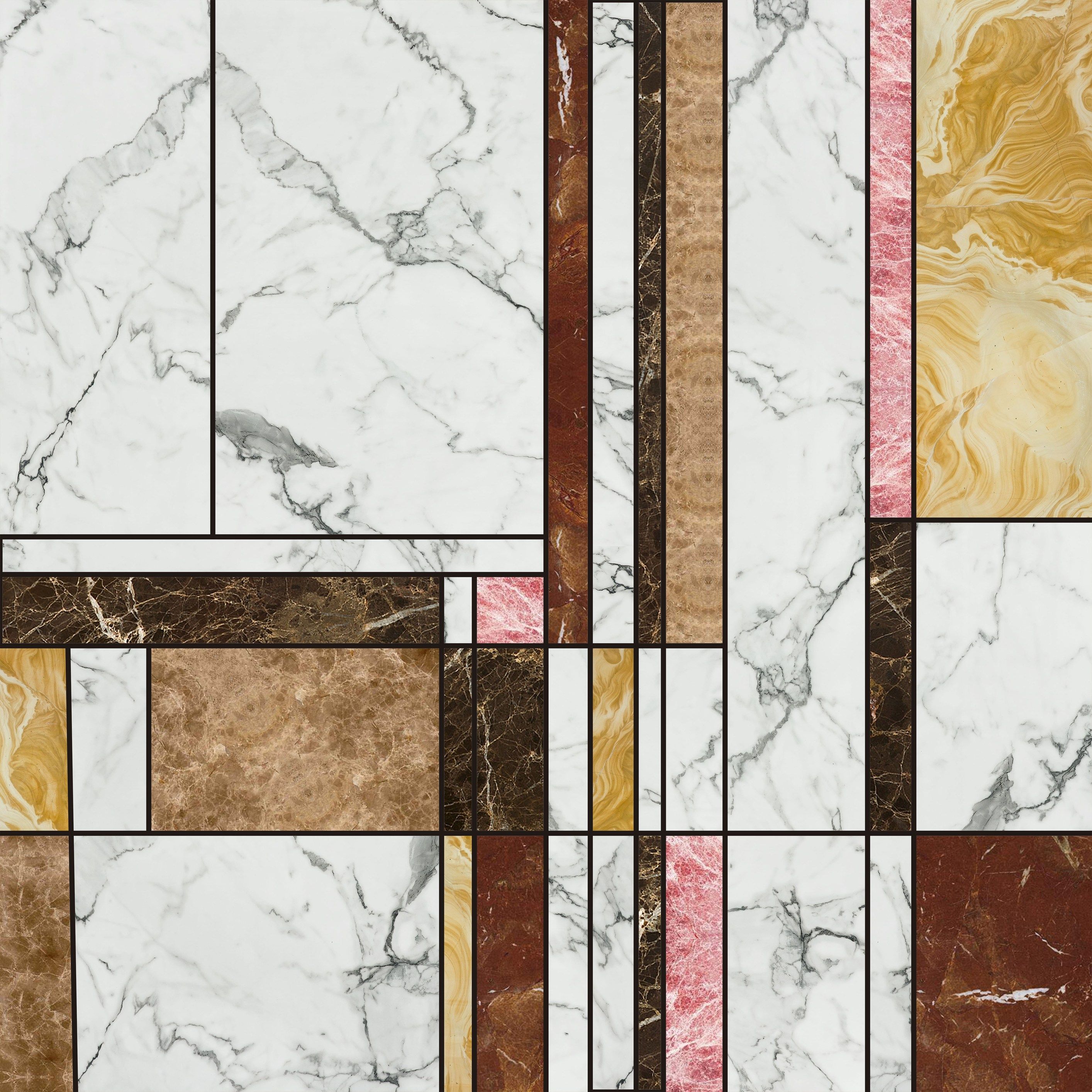 Квадратный стол из стекла и металла Mambo Unlimited Ideas PRAGA ARCH-00149242 - Вид №12