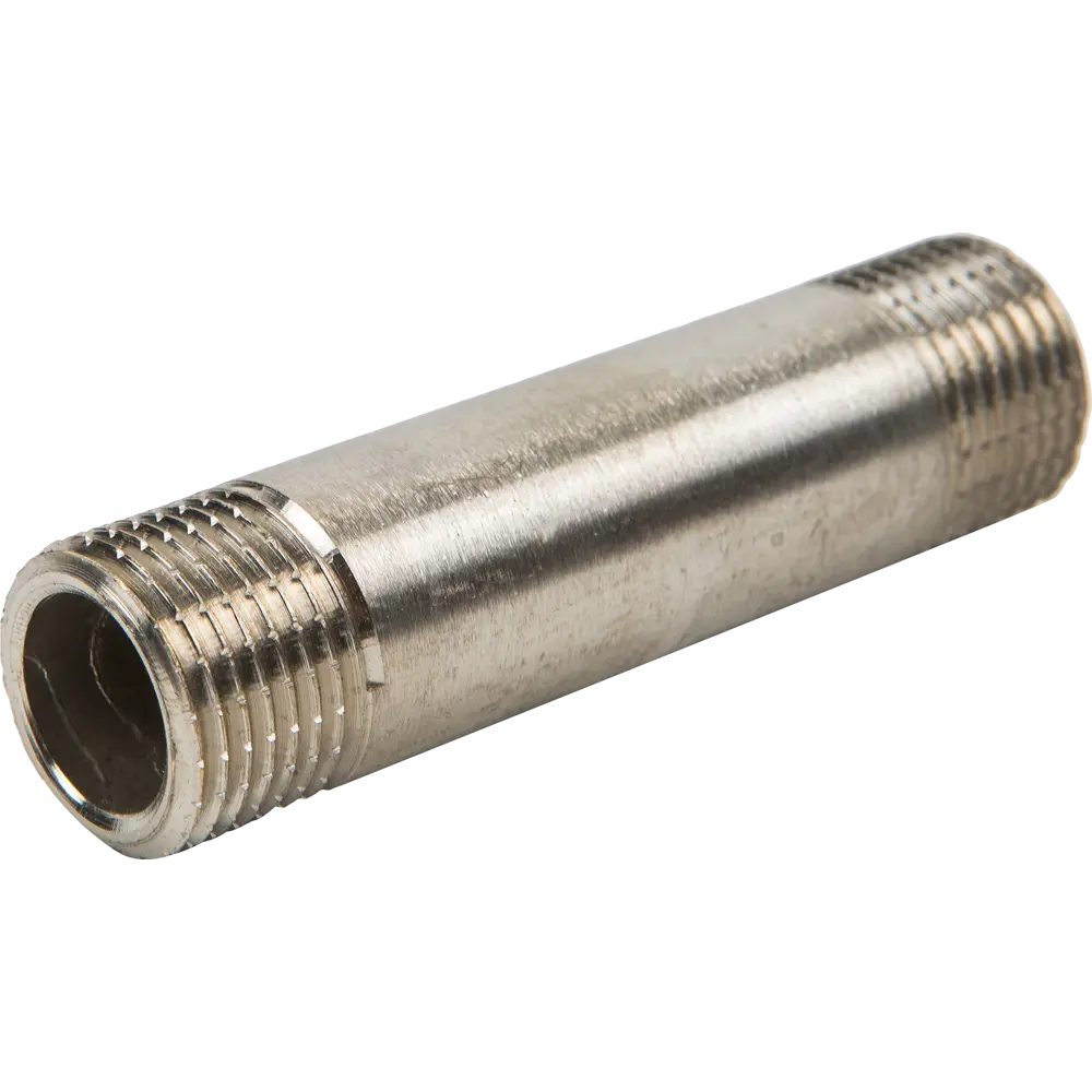 Бочонок Valtec наружная резьба 1/2"х80 мм никелированная латунь 10514195 STLM-2093721 
