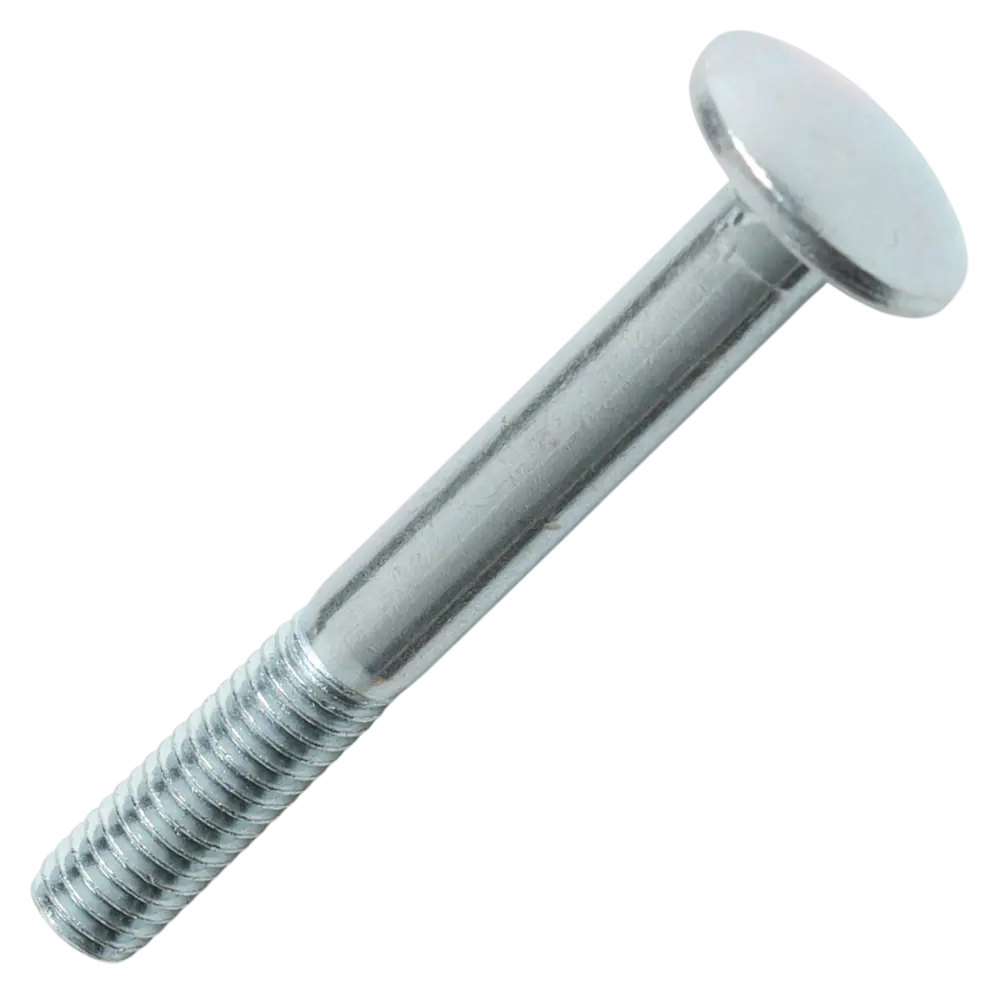 Болт мебельный DIN 607 6x50 мм оцинкованный на вес 89400201 STLM-2086510 Santreyd 