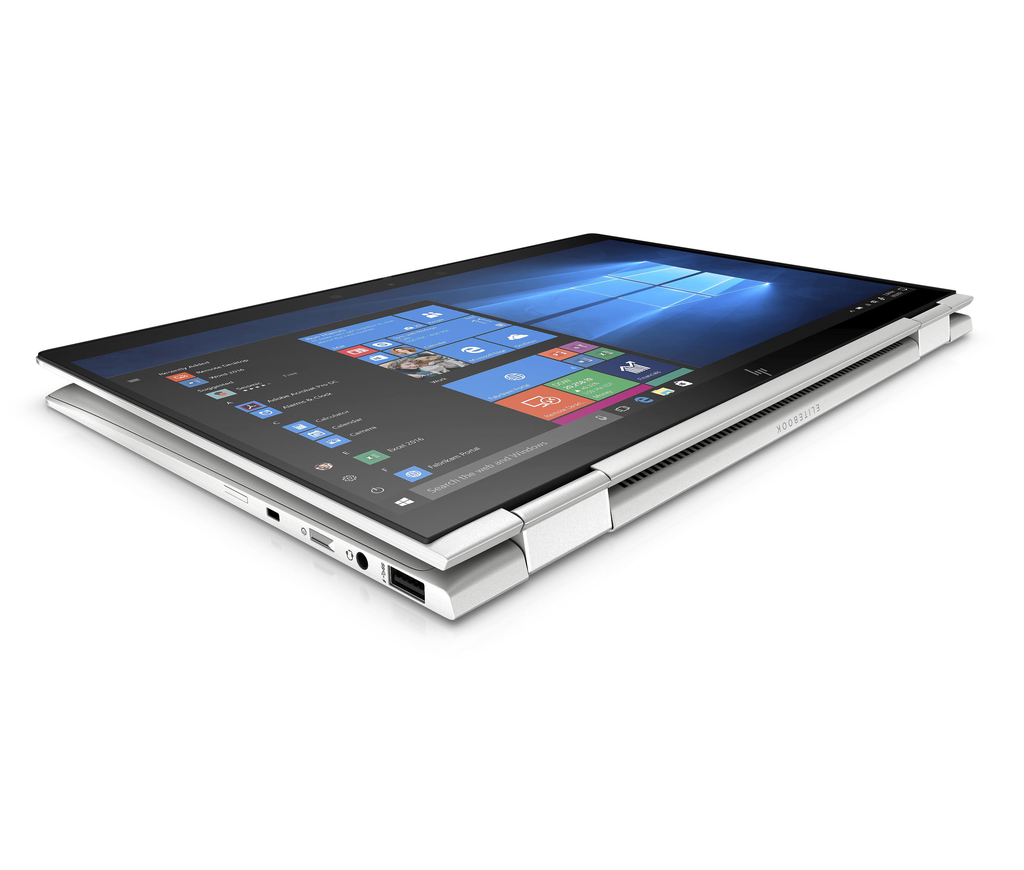 7KN26EA#ACB elitebook x360 1040 g6 14"(1920x1080)/touch/intel core i5 8265u(1.6ghz)/8192mb/256ssdgb/nodvd/int:intel hd graphics 620/67whr/war 3y/1.35kg/metallic grey/w10pro + 400 nit, no pen HP Santreyd  - Вид №5