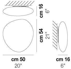 Vetreria Vistosi Настенный светильник из дутого стекла Neochic sun-id-1490112 - Вид №1