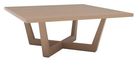 Andreu World Низкий квадратный журнальный столик из дуба Uves Me3688 / me3689 - Вид №3