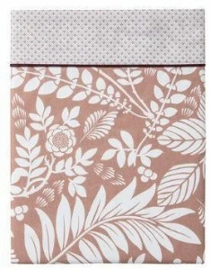 Alexandre Turpault Печатные хлопковые простыни с цветочными мотивами L'île rousse