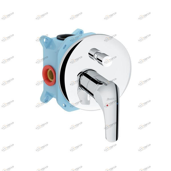 Смеситель скрытого монтажа c переключателем RS 065.01 Ravak X070050