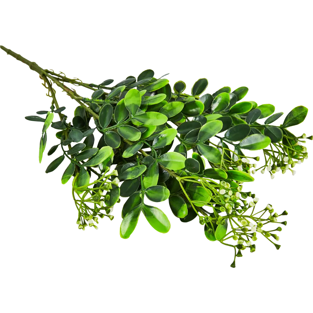 88455034 Искусственное растение Букет эвкалипта 45x32 см пластик цвет зеленый STLM-0820762 Santreyd 