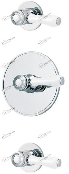 rvb Смеситель для душа на 3 отверстия 1935 limoges 1935.--.94