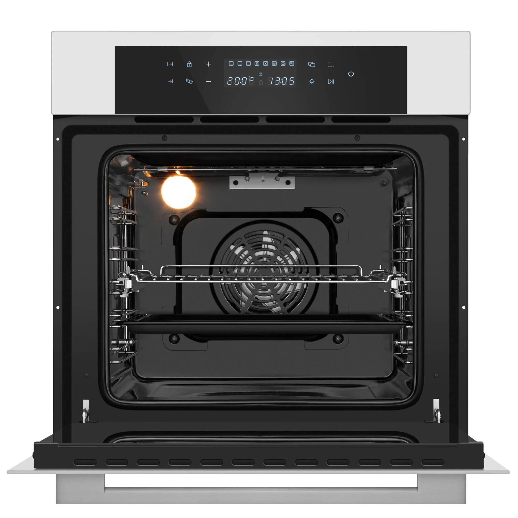 9168815 Электрический духовой шкаф Meferi MEO6010WH ULTRA белый STDN-0000159 - Вид №2