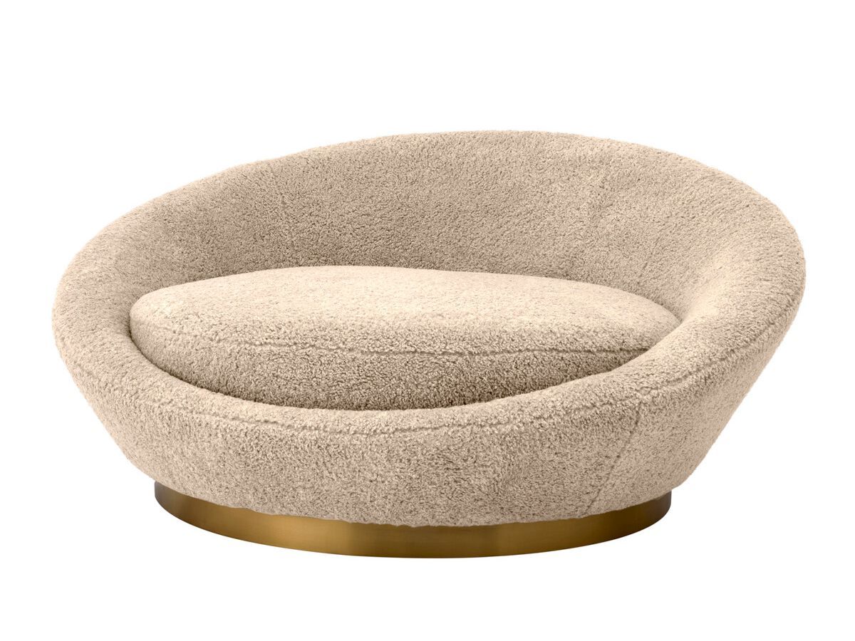 2-местный изогнутый тканевый диван Eichholtz DUARDO ARCH-00016318 - Вид №1