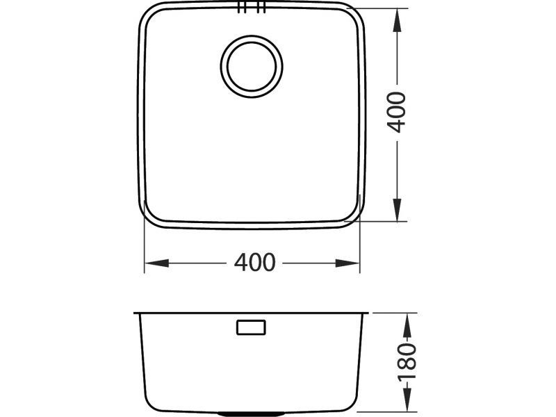 Мойка Alveus Luno 30 1129251 - Вид №1