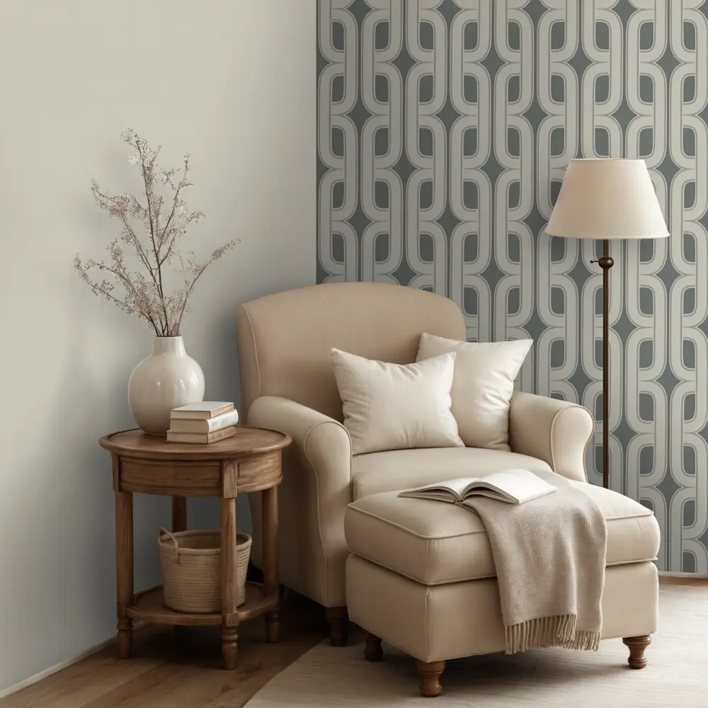 Обои флизелиновые Euro Decor Mansory серые 1.06 м ED7298-11 89423723 STLM-2015093 - Вид №5