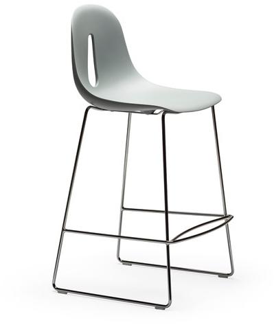 CHAIRS & MORE Стул с основанием из полиуретана с подставкой для ног Gotham sun-id-1357868 - Вид №1