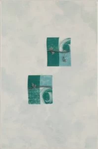 Муаре бирюзовый Декор 20х30 (16шт)