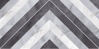 Prime Плитка настенная серый микс 34025 25х50 Laparet 