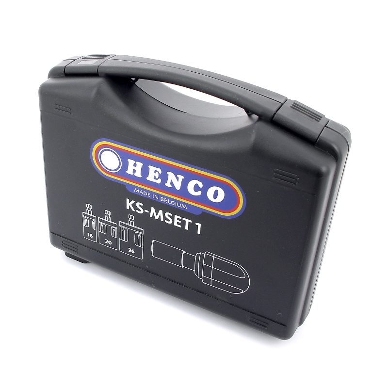 Набор калибраторов 16, 20, 26мм с ручкой KS-K и насадками HENCO KSMSET1