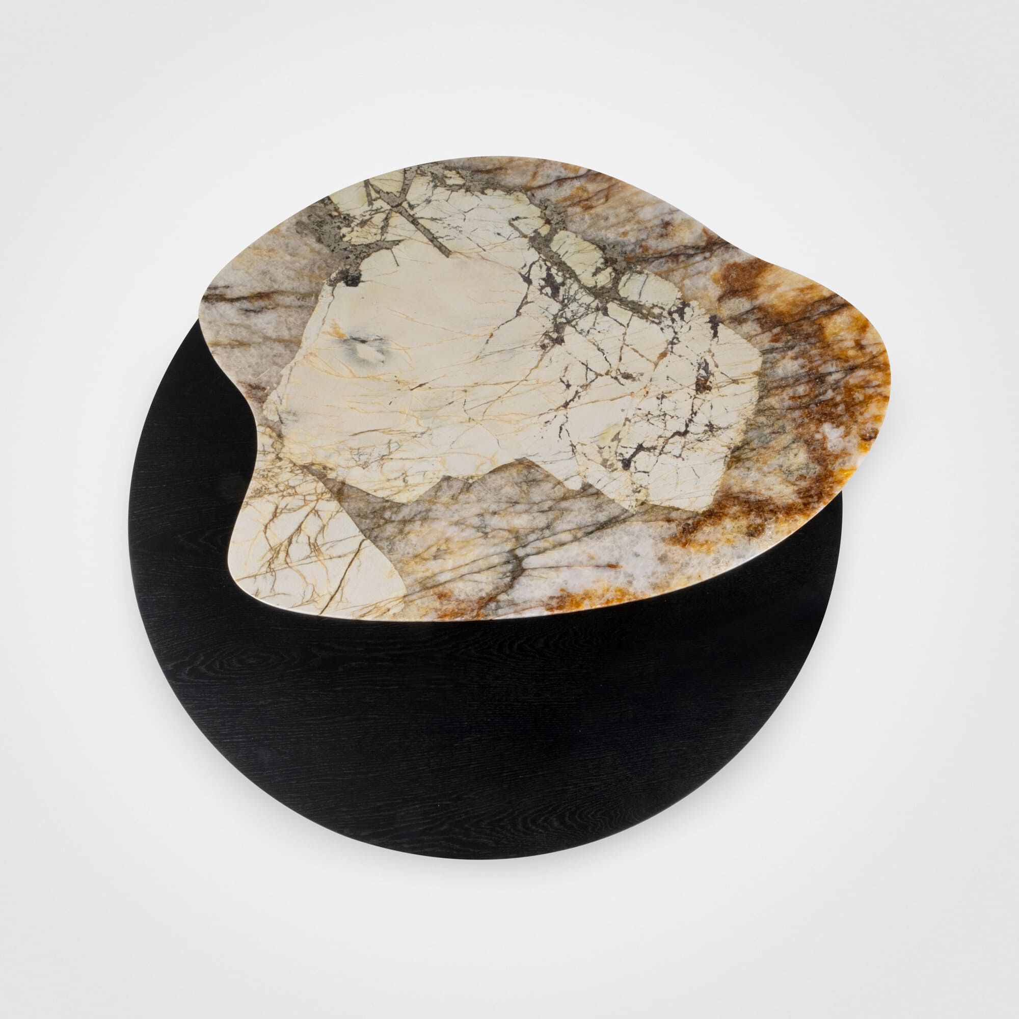 Низкий журнальный столик из гранита и дуба Патагонии Greenapple Bordeira ARCH-00052338 - Вид №3