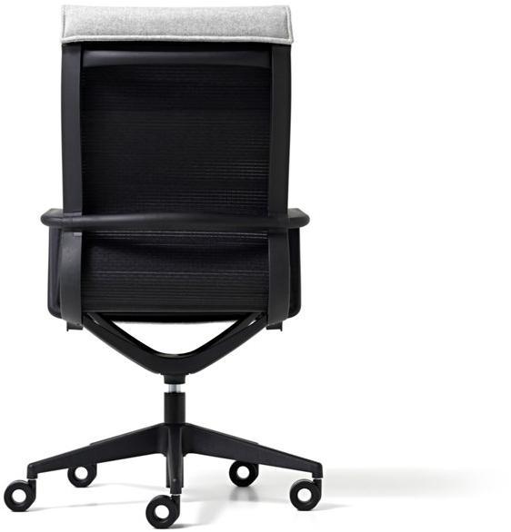 Diemme Офисный стул из ткани с 5 спицами и подлокотниками Liberty sun-id-1419060 - Вид №4