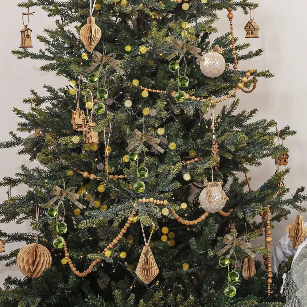 89381638 Украшение елочное «», 21x7 см, цвет зеленый STLM-1371834 Santreyd  - Вид №2