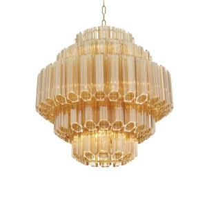 Люстра Vittoria 10 cognac от Delight Collection коньячная KG0769P-10 cognac DELIGHT COLLECTION ДИЗАЙНЕРСКИЕ 247087 Коньячный