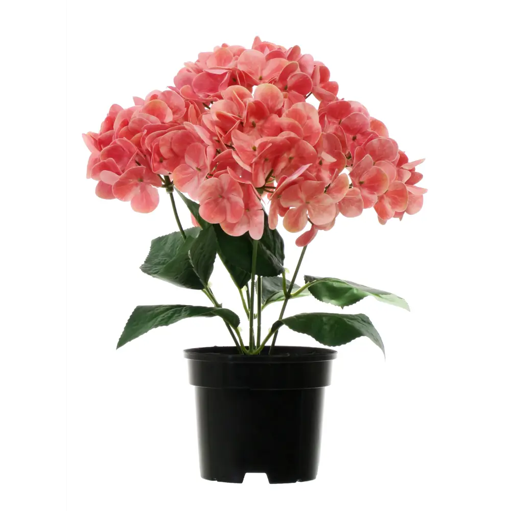 89356237 Искусственное растение в горшке гортензия h35 см цвет розовый STLM-0952900 Santreyd 