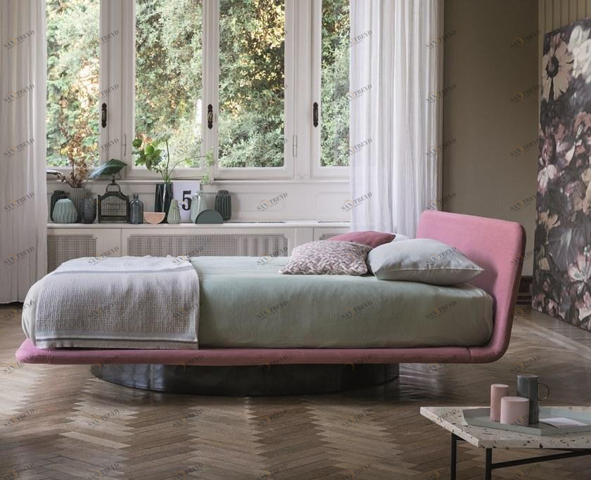 Bonaldo Поворотная мягкая кровать sun-id-1510247