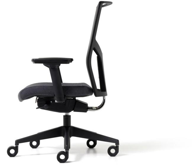 Diemme Сетчатое офисное кресло с 5 спицами и подлокотниками Fit sun-id-1497313 - Вид №2