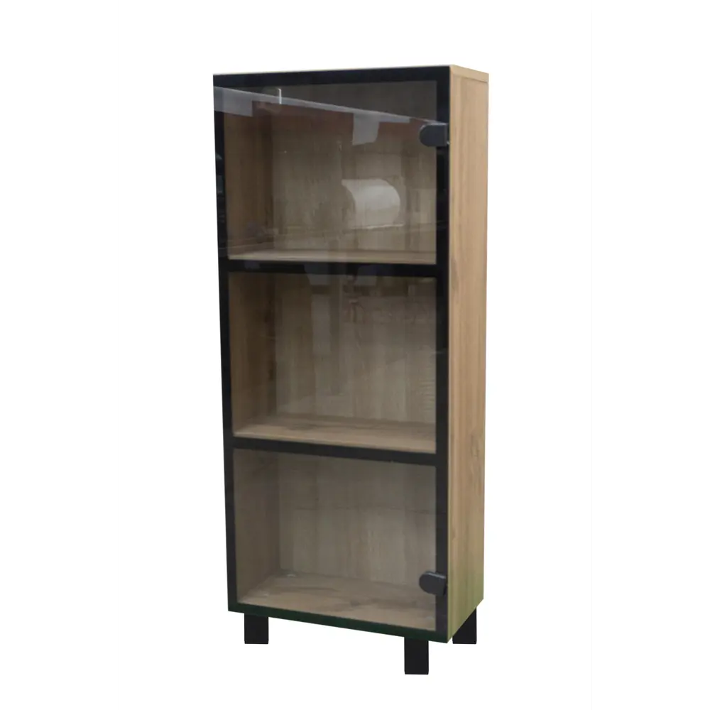 Santreyd Шкаф Турин для ванной с стеклянной дверцей и влагозащитой 86142940 STLM-0066402 - Вид №2