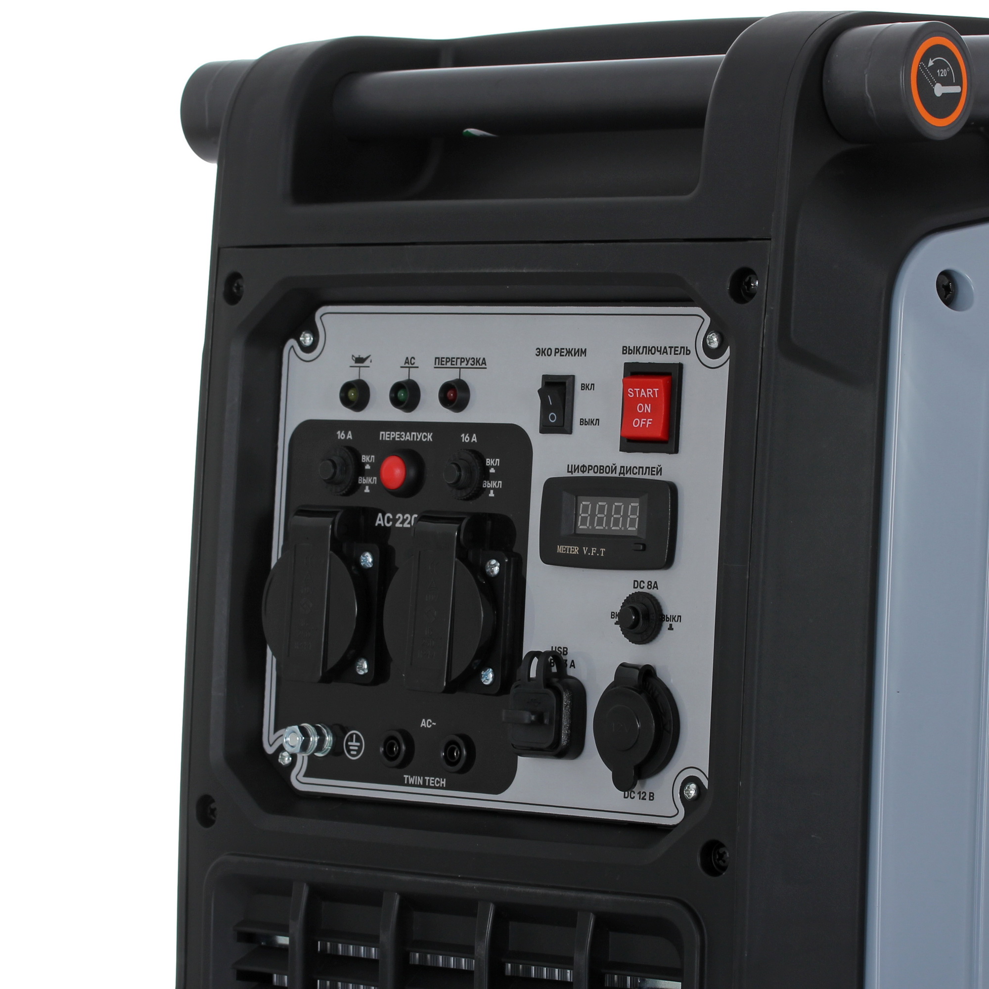 Электрогенератор   бензиновый FinePower FPGI-5000 9227430 STDN-0072731 - Вид №5