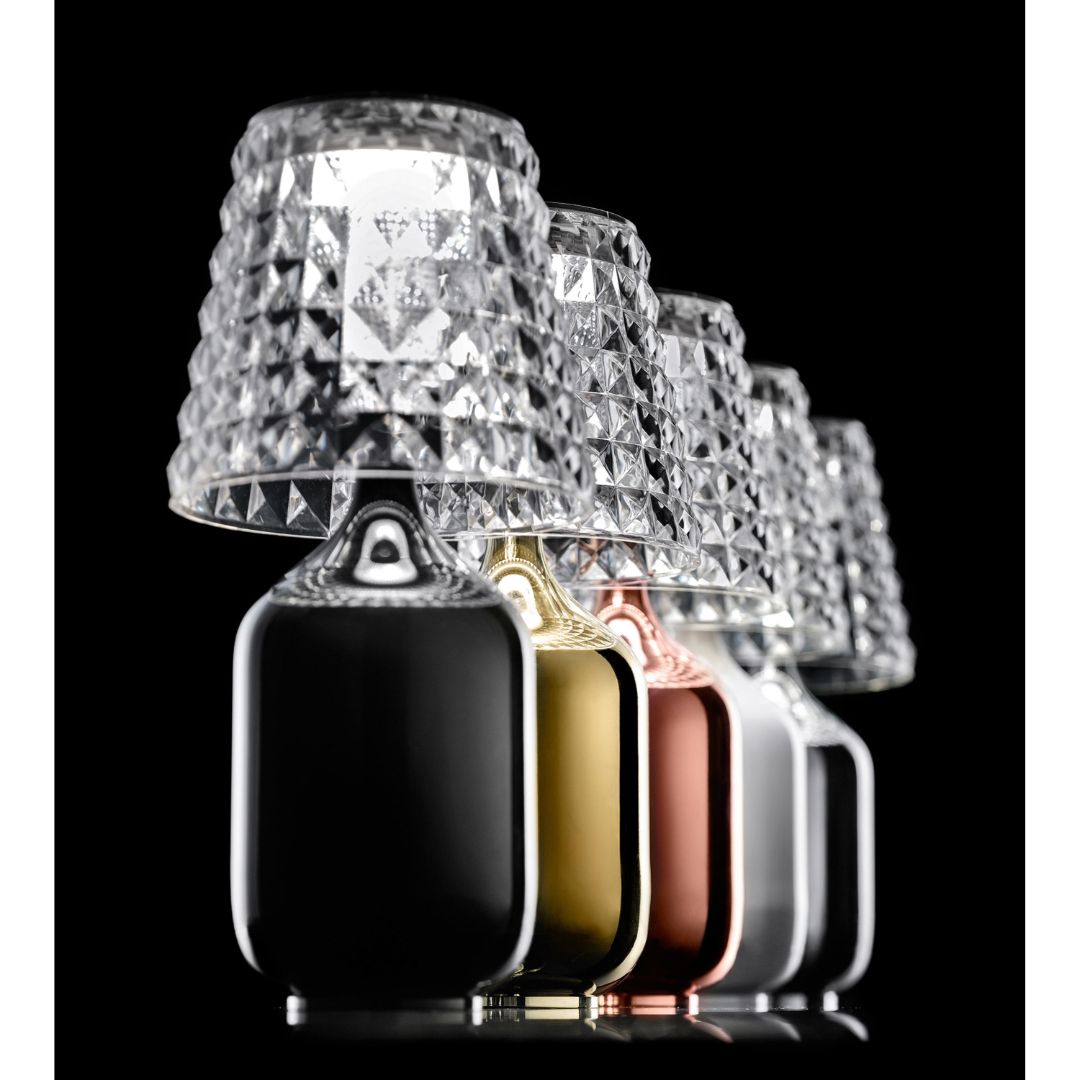 Studio Italia Design VALENTINA CORDLESS 166007 chrome лампа настольная 119038 - Вид №1