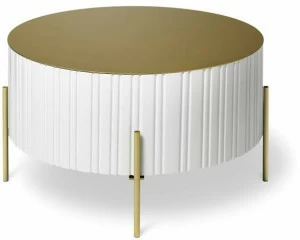 müller möbelfabrikation Круглый журнальный столик из металла Twist