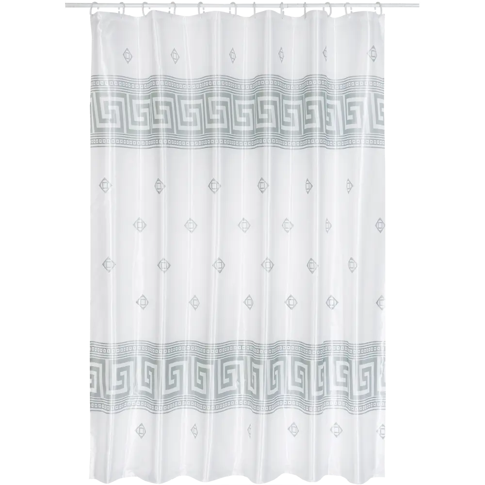 Штора для ванной комнаты 180х180 см цвет белый 17942547 STLM-2014079 Santreyd silk - Вид №1