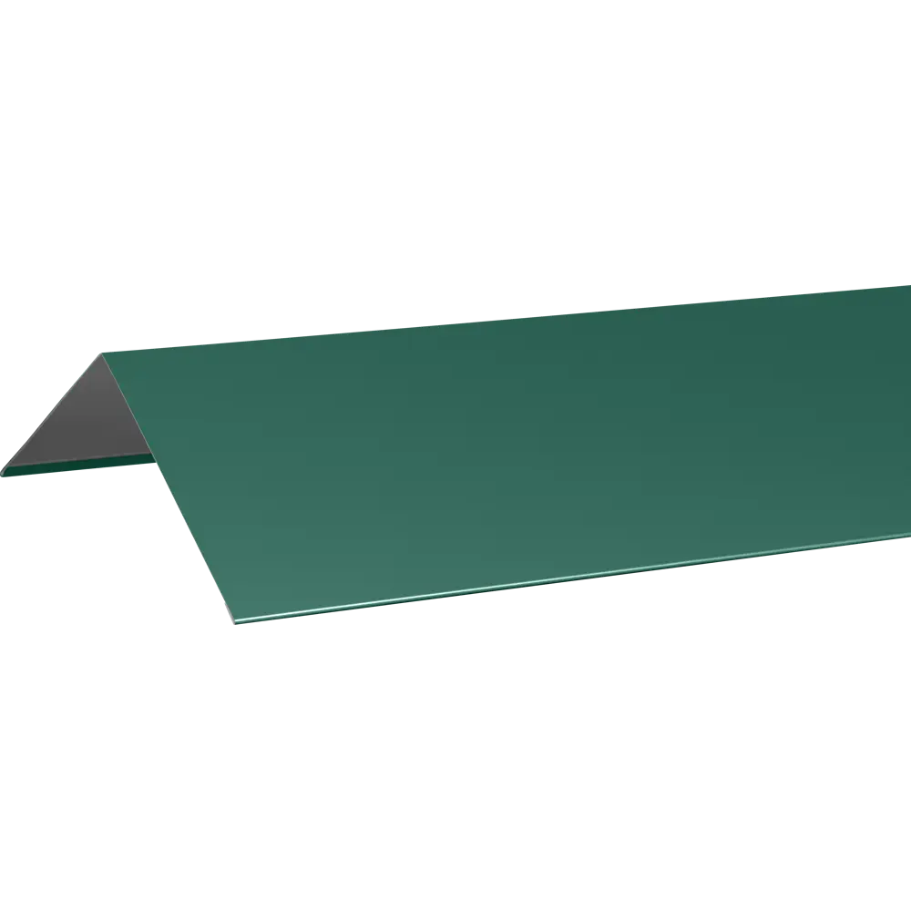 Конек плоский 146x146 мм 2 м 0.4 мм цвет RAL 6005 зеленый 84176983 STLM-2144285 Santreyd 