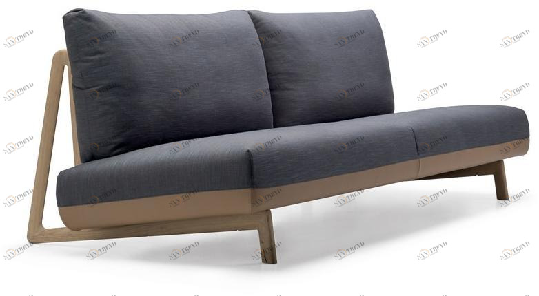 Alias 3-х местный тканевый диван Trigono sun-id-1373697