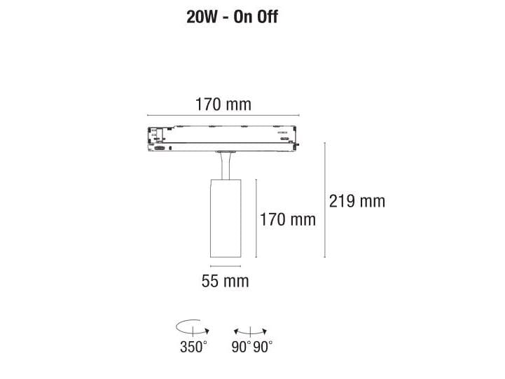 Алюминиевое светодиодное освещение PAN Slim ARCH-00012606 - Вид №10