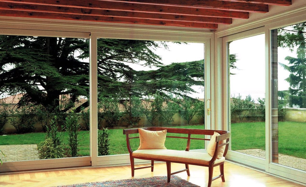 Деревянное раздвижное окно с термическим разрезом Capoferri Serramenti SC80-100 ARCH-00062678 - Вид №15