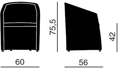 Quadrifoglio Кресло с подлокотниками sun-id-1388781 - Вид №2