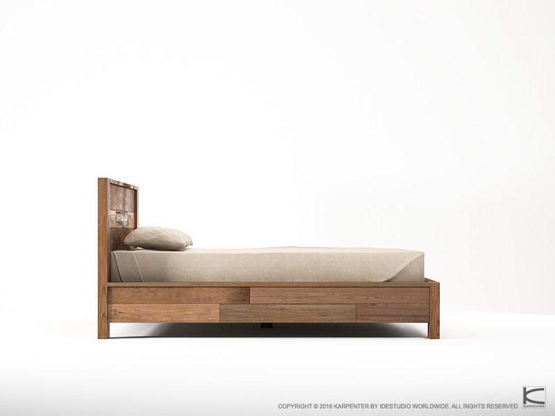KARPENTER Двуспальная деревянная кровать Organik sun-id-1508266 - Вид №2