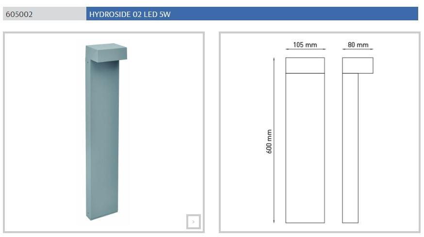 PUK Светодиодный столбик из литого алюминия sun-id-1345057 - Вид №3