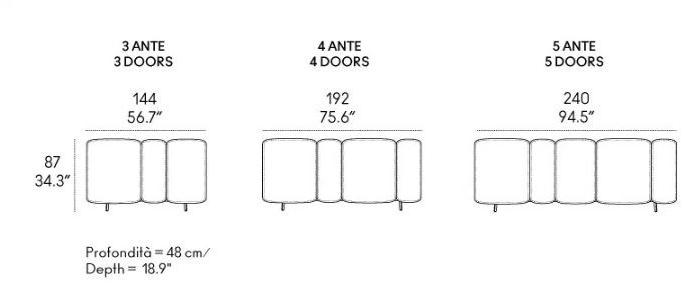 Casamania & Horm Комод с распашными дверцами sun-id-1384620 - Вид №8