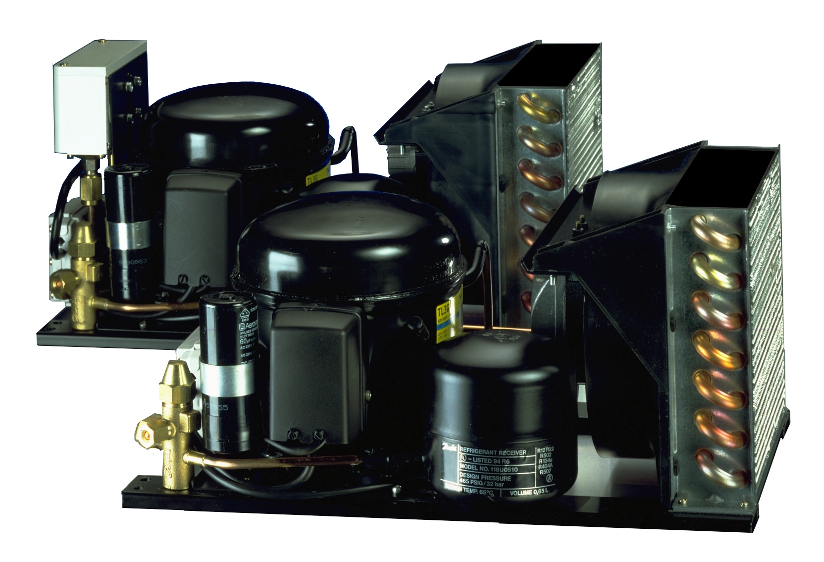 Danfoss OP-MCGC — компрессорно-конденсаторный агрегат OP-MCGC018SCA01G Агрегат компр.-конд. 114X0557  - Вид №8