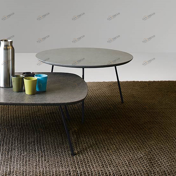 СТОЛИК КОФЕЙНЫЙ СТОЛИК С КАМЕННОЙ СТОЛЕШНИЦЕЙ ACE 45Х35 СМ Neutra Design AT453510